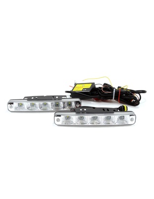 Amio – Φώτα Ημέρας DRL LED 12/24V 1000Lm για Μέγιστη Ορατότητα & Ασφάλεια σε Αυτοκίνητο & Φορτηγό – Σετ 2 Τεμ. (01523/AM)