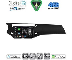 DIGITAL IQ BXK 19092BL_CPAA (9inc) MULTIMEDIA TABLET for CITROEN C3 - DS3 mod. 2009-2016 (BLACK)