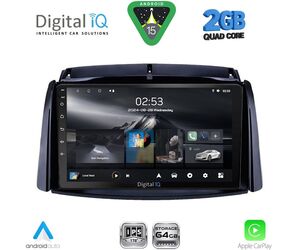 DIGITAL IQ RSD 1551_CPA (9inc) MULTIMEDIA TABLET for RENAULT KOLEOS mod. 2006-2016