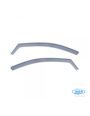 ΖΕΥΓΑΡΙ ΜΠΡΟΣΤΙΝΟΙ ΑΝΕΜΟΘΡΑΥΣΤΕΣ ΓΙΑ MAZDA CX-3 5D 2015+ ΑΠΟ ΕΥΚΑΜΠΤΟ ΧΥΤΟ ΑΚΡΥΛΙΚΟ ΓΥΑΛΙ (CAST ACRYLIC GLASS) DGA - 2 ΤΕΜ