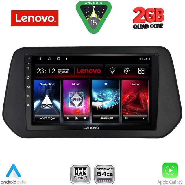 LENOVO LVD 2690_CPA (9inc) MULTIMEDIA TABLET for SUZUKI SWIFT mod. 2024-2027 - SΧ4 S-CROSS mod. 2021-2027