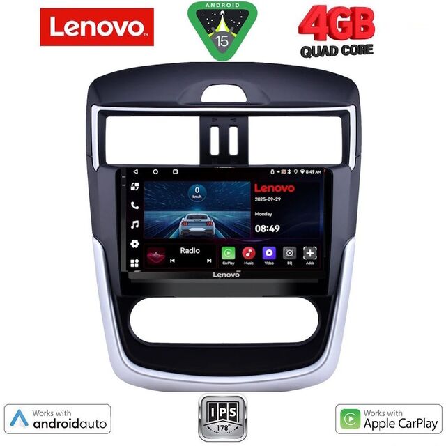 LENOVO LVE 8465B CL_CPAA (9inc) MULTIMEDIA TABLET for NISSAN TIIDA mod. 2013-2023 with CLIMA
