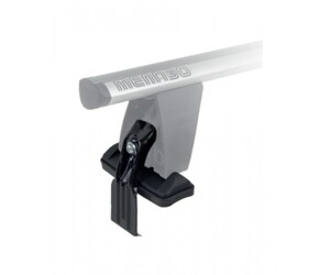 Menabo - Σετ Άκρα (Πόδια) Kit Type G για Μπάρες Οροφής Delta Black / Silver - 1 Σετ (15990/MB)