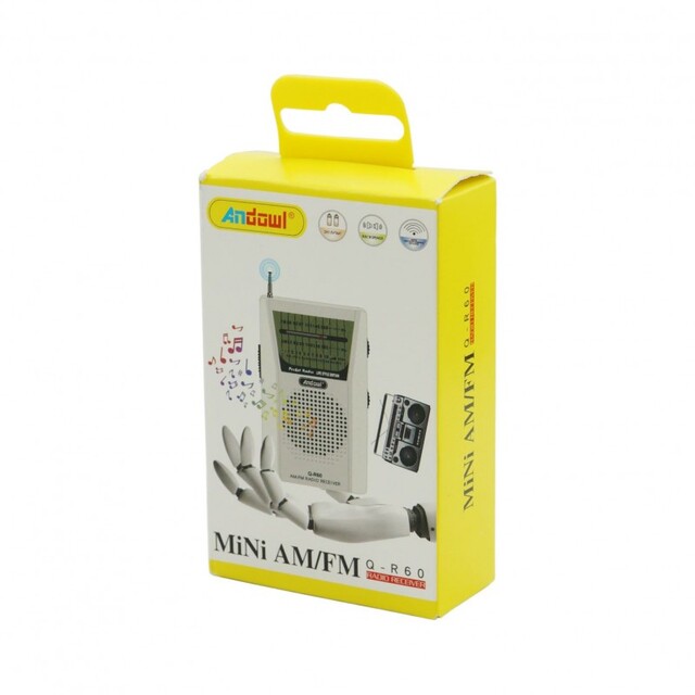 MINI ΡΑΔΙΟΦΩΝΟ ANDOWL AN-Q-R60
