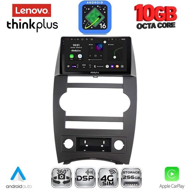 LENOVO LTM 11274_CPA (9inc) MULTIMEDIA TABLET for JEEP COMMANDER mod. 2007-2009