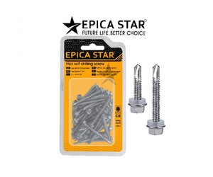 EPICA STAR ΕΞΑΓΩΝΕΣ ΒΙΔΕΣ Μ5.5x75mm 30ΤΜΧ EP-30795