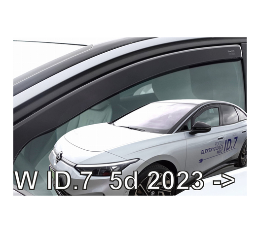 ΑΝΕΜΟΘΡΑΥΣΤΕΣ ΓΙΑ VW ID.7 5D 2023+ ΖΕΥΓΑΡΙ ΑΠΟ ΕΥΚΑΜΠΤΟ ΦΙΜΕ ΠΛΑΣΤΙΚΟ HEKO - 2 ΤΕΜ.