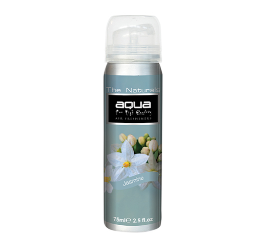 Aqua - ΑΡΩΜΑΤΙΚΟ ΑΥΤΟΚΙΝΗΤΟΥ ΣΕ ΣΠΡΕΙ (SPRAY) ΜΕ ΑΡΩΜΑ ΓΙΑΣΕΜΙ (JASMINE FLOWER) FLOWERS SERIES 75ml AQUA - 1 TEM. (10-202/AQ)