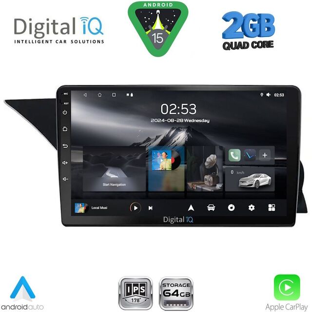 DIGITAL IQ RSD 1411_CPA (NTG 4.0) (9inc) MULTIMEDIA TABLET for MERCEDES GLK (X204) mod. 2008-2012