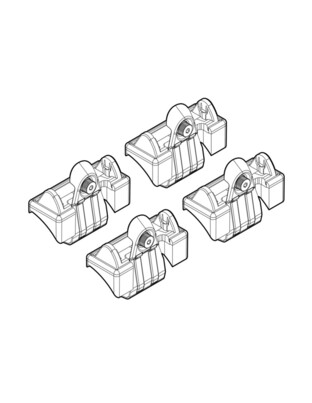 ΑΚΡΑ ΓΙΑ ΜΠΑΡΕΣ NORDRIVE ΓΙΑ OPEL MERIVA 04/03-04/10 KIT