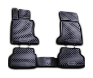 ΠΑΤΑΚΙΑ ΣΕ ΣΚΑΦΗ TPE ΛΑΣΤΙΧΟ ΓΙΑ BMW ΣΕΙΡΑ 5 SEDAN 2002-2009  (ΜΑΥΡΟ) - 4 ΤΕΜ.