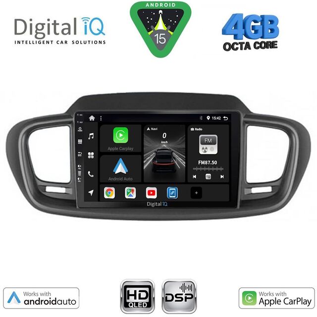 DIGITAL IQ BXF 16319_CPAA (10inc) MULTIMEDIA TABLET for KIA SORENTO mod. 2014-2020