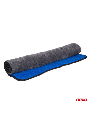 Amio - Σετ Περιποίησης με Γάντι Πλυσίματος 20x26cm (94g/sqm) και Πανί Στεγνώματος Μικροϊνών 60x90cm υψηλής απορροφητικότητας (800g/sqm) για Επιβατικά Αυτοκίνητα - 1 σετ (04489/AM)