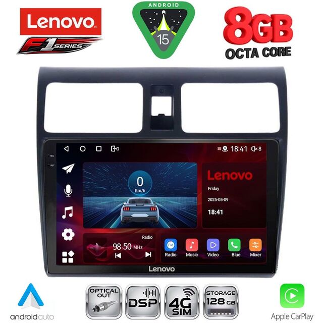 LENOVO SSR 10684_CPA (10inc) MULTIMEDIA TABLET for SUZUKI SWIFT mod. 2005-2011