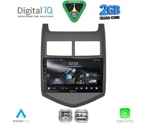 DIGITAL IQ RSD 1074A_CPA (9inc) MULTIMEDIA TABLET for CHEVROLET AVEO mod. 2011-2014