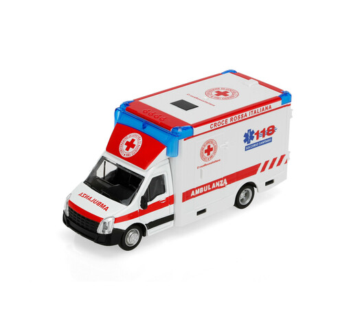 ΜΙΝΙΑΤΟΥΡΑ ΑΣΘΕΝΟΦΟΡΟ 1:43 BURAGO LAMPA 1ΤΕΜ.
