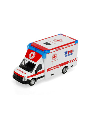 ΜΙΝΙΑΤΟΥΡΑ ΑΣΘΕΝΟΦΟΡΟ 1:43 BURAGO LAMPA 1ΤΕΜ.