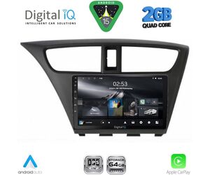 DIGITAL IQ RSD 1190_CPA (9inc) MULTIMEDIA TABLET for HONDA CIVIC  mod. 2012-2016