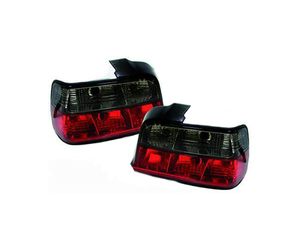 Πισινά Φανάρια diederichs Bmw BMW Σείρα 3 E36 90-99 LIMOUSINE RED/SMOKE+LED