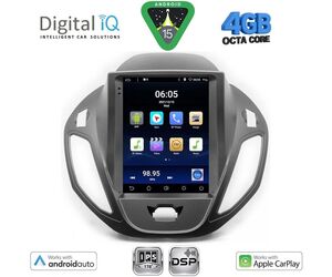 DIGITAL IQ BXF 6880_CPAA TESLA STYLE for FORD TOURNEO COURIER mod. 2014-2024