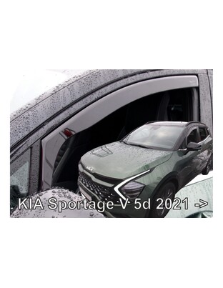 ΑΝΕΜΟΘΡΑΥΣΤΕΣ ΓΙΑ KIA SPORTAGE 5D 2021+  ΖΕΥΓΑΡΙ ΑΠΟ ΕΥΚΑΜΠΤΟ ΦΙΜΕ ΠΛΑΣΤΙΚΟ HEKO - 2 ΤΕΜ.