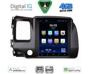 DIGITAL IQ BXF 6988_CPAA TESLA STYLE for HONDA CIVIC 4D mod. 2006-2012
