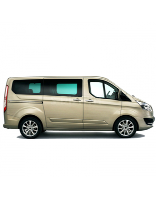 ΧΕΡΟΥΛΙΑ ΠΟΡΤΑΣ ΓΙΑ FORD TOURNEO CUSTOM 2012+  ΧΡΩΜΙΟ ΜΕΤΑΛΛΙΚΑ 7ΤΕΜ ΓΙΑ 3 ΠΟΡΤΕΣ (ΜΕ ΚΑΛΥΜΜΑ ΚΛΕΙΔΑΡΙΑΣ)