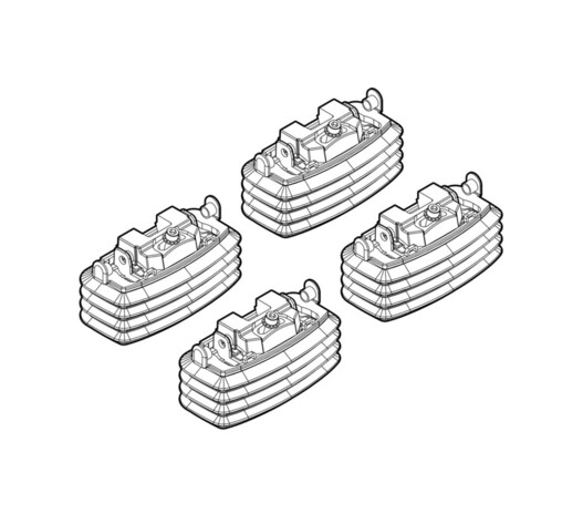 ΑΚΡΑ ΓΙΑ ΜΠΑΡΕΣ NORDRIVE ΓΙΑ OPEL ASTRA H 04/04-10/09 -GTC 04/05-08/11 KIT