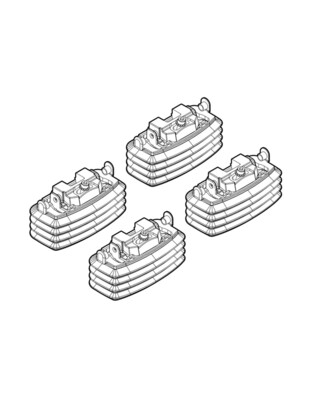 ΑΚΡΑ ΓΙΑ ΜΠΑΡΕΣ NORDRIVE ΓΙΑ OPEL ASTRA H 04/04-10/09 -GTC 04/05-08/11 KIT