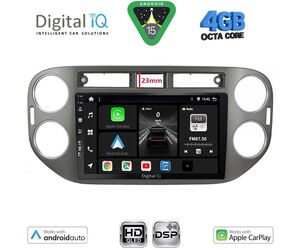 DIGITAL IQ BXF 16760GR_CPAA (9inc) MULTIMEDIA TABLET for VW TIGUAN mod. 2011-2016 (GREY)