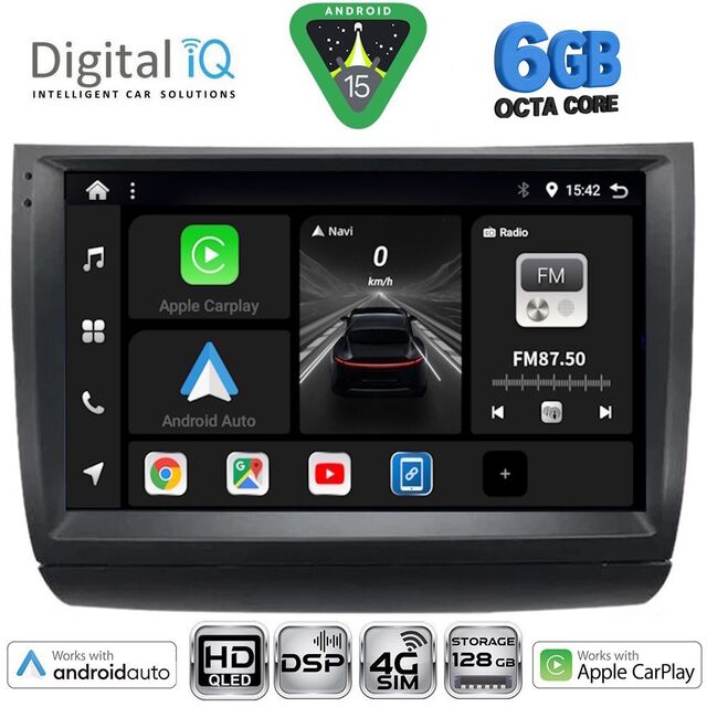 DIGITAL IQ BXF 17728_CPAA (9inc) MULTIMEDIA TABLET for TOYOTA PRIUS mod. 2003-2009