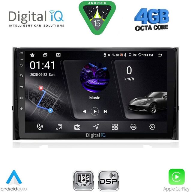 DIGITAL IQ RSG 6584_CPA (10inc) MULTIMEDIA TABLET for SKODA KAROQ - KODIAQ mod. 2016-2024