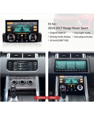 DIGITAL IQ FZ 5022_CL (TOUCHSCREEN CLIMATE CONTROL PANEL (WITHOUT CD) for RANGE ROVER SPORT L494 mod. 2013-2017)