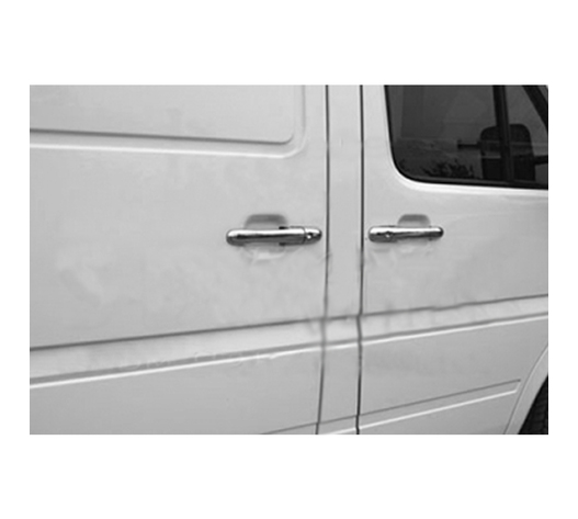 ΧΕΡΟΥΛΙΑ ΠΟΡΤΑΣ ΓΙΑ MERCEDES SPRINTER W901 2000-2006  ΧΡΩΜΙΟ ΜΕΤΑΛΛΙΚΑ 4ΤΕΜ.