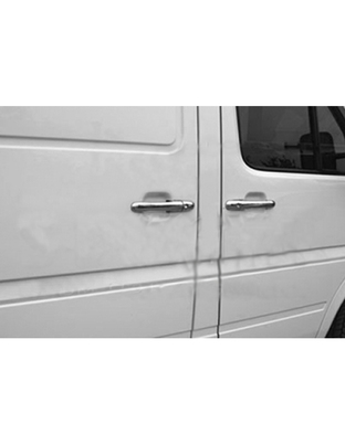 ΧΕΡΟΥΛΙΑ ΠΟΡΤΑΣ ΓΙΑ MERCEDES SPRINTER W901 2000-2006  ΧΡΩΜΙΟ ΜΕΤΑΛΛΙΚΑ 4ΤΕΜ.