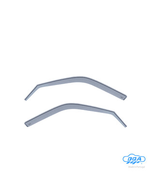 ΖΕΥΓΑΡΙ ΜΠΡΟΣΤΙΝΟΙ ΑΝΕΜΟΘΡΑΥΣΤΕΣ ΓΙΑ HONDA CR-V I 5D 1997-2002  ΑΠΟ ΕΥΚΑΜΠΤΟ ΧΥΤΟ ΑΚΡΥΛΙΚΟ ΓΥΑΛΙ  (CAST ACRYLIC GLASS) DGA - 2 ΤΕΜ.