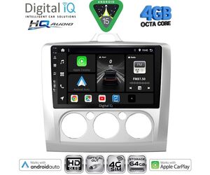 DIGITAL IQ BXK 19156SL_CPAA A/C (9inc) MULTIMEDIA TABLET for FORD FOCUS mod. 2005-2012 (SILVER)