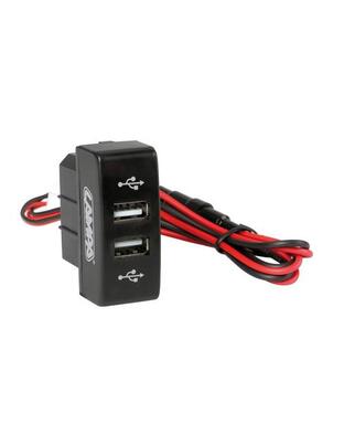 MERCEDES ACTROS MP3 08-13 ΑΝΤΑΠΤΟΡΑΣ ΔΙΠΛΟΣ USB 12/24V 3A ΜΕ ΚΑΛΩΔΙΟ 15cm
