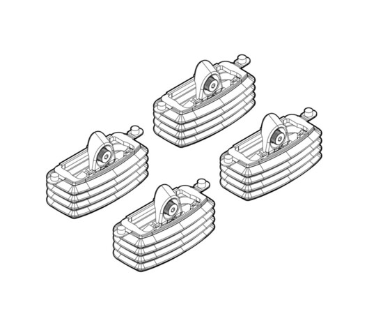 ΑΚΡΑ ΓΙΑ ΜΠΑΡΕΣ NORDRIVE ΓΙΑ SEAT LEON 03/00-08/05 KIT