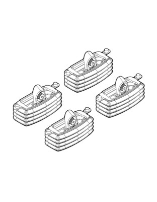 ΑΚΡΑ ΓΙΑ ΜΠΑΡΕΣ NORDRIVE ΓΙΑ SEAT LEON 03/00-08/05 KIT