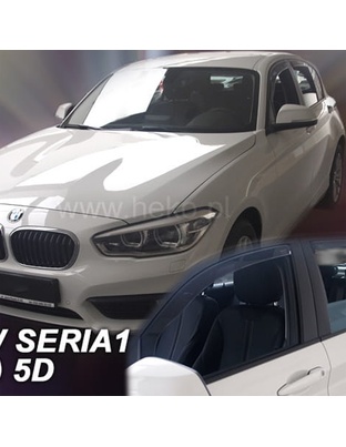 ΑΝΕΜΟΘΡΑΥΣΤΕΣ ΓΙΑ BMW ΣΕΙΡΑ 1 F20 5D 2011-2019 ΣΕΤ ΑΥΤΟΚΙΝΗΤΟΥ ΑΠΟ ΕΥΚΑΜΠΤΟ ΦΙΜΕ ΠΛΑΣΤΙΚΟ HEKO - 4 ΤΕΜ.