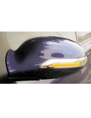 ΔΙΑΚΟΣΜΗΤΙΚΟ ΑΥΤΟΚΟΛΛΗΤΟ ΚΑΘΡΕΠΤΗ MIRROR TRIM II (ΧΡΩΜΙΟ/ΠΟΡΤΟΚΑΛΙ ΑΝΑΚΛΑΣΤΗΡΑΣ - 162Χ25 mm) - 2 ΤΕΜ