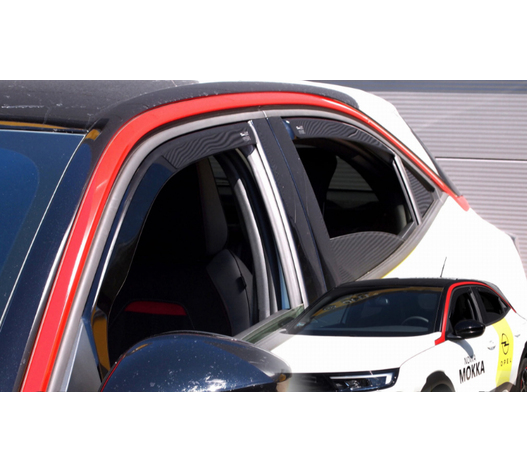ΑΝΕΜΟΘΡΑΥΣΤΕΣ ΓΙΑ OPEL MOKKA B 5D 2020+ /MOKKA-e 5D 2020+ ΖΕΥΓΑΡΙ ΑΥΤΟΚΙΝΗΤΟΥ ΑΠΟ ΕΥΚΑΜΠΤΟ ΦΙΜΕ ΠΛΑΣΤΙΚΟ HEKO - 2 ΤΕΜ.