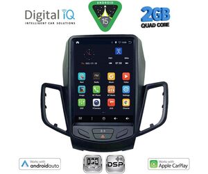 DIGITAL IQ BXC 3854_CPAA TESLA STYLE for FORD FIESTA mod. 2008-2017