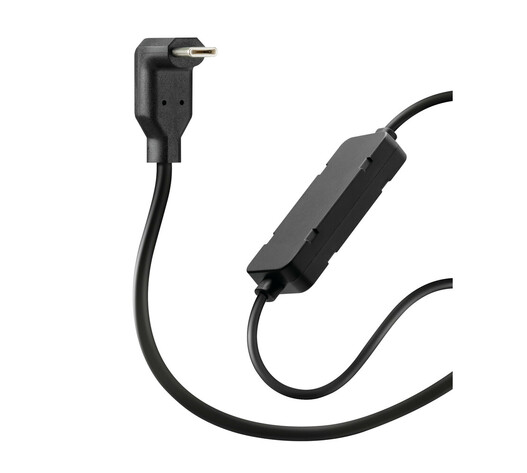 Καλώδιο Φόρτισης Κινητού Power C 90° 12/24V 30W της σειράς Optiline με USB Type C Power Delivery, Καλώδιο 180 cm, Βύσμα SAE και Ακροδέκτες, Ασφάλεια, Αδιαβροχοποίηση IPX6, συμβατό με Βάσεις Στήριξης, Θήκες ή Αντάπτορες Κινητού Optiline