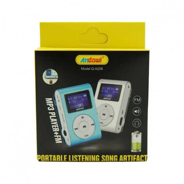 MP3 PLAYER + ΡΑΔΙΟ FM ANDOWL Q-A208