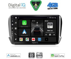 DIGITAL IQ BXF 16508_CPAA (10inc) MULTIMEDIA TABLET for PEUGEOT 208-2008 mod. 2012-2021