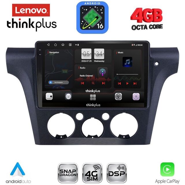 LENOVO LTG 7441CL_CPA (10inc) MULTIMEDIA TABLET for MITSUBISHI OUTLANDER mod. 2001-2005 with CLIMA