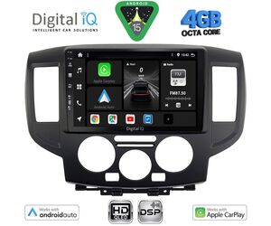 DIGITAL IQ BXF 16458BL_CPAA (9inc) MULTIMEDIA TABLET for NISSAN NV 200 mod. 2009-2020 (BLACK)