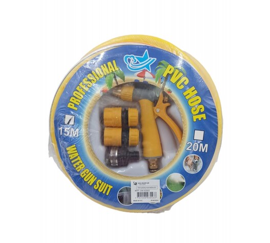 ΛΑΣΤΙΧΟ ΚΗΠΟΥ 15m PVC ΜΕ ΠΙΣΤΟΛΙ ON-03553